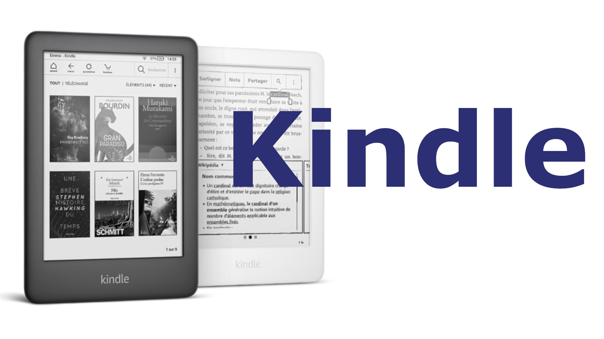 baisse les prix des Kindle Paperwhite, Kindle Oasis, Kindle