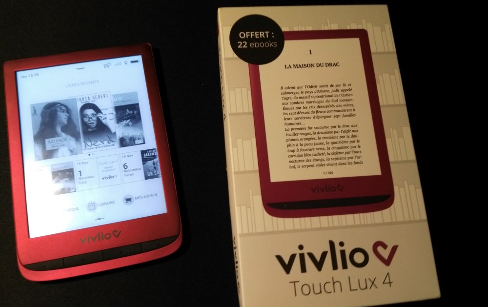 Touch Lux 4 : la nouvelle liseuse Vivlio de TEA peut elle séduire ?