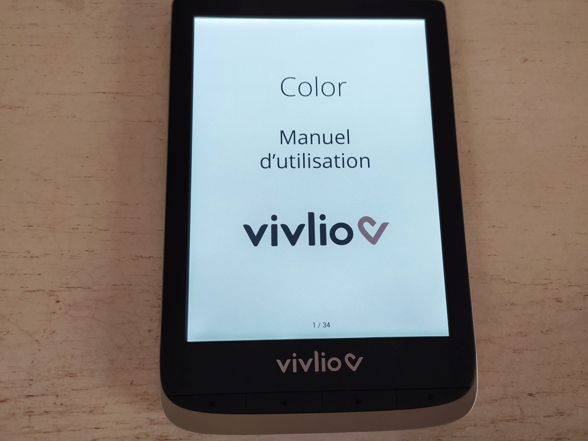 Vivlio Color : test de la liseuse couleur (+ vidéos)