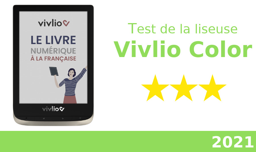 Test Liseuse Vivlio Touch Lux 5