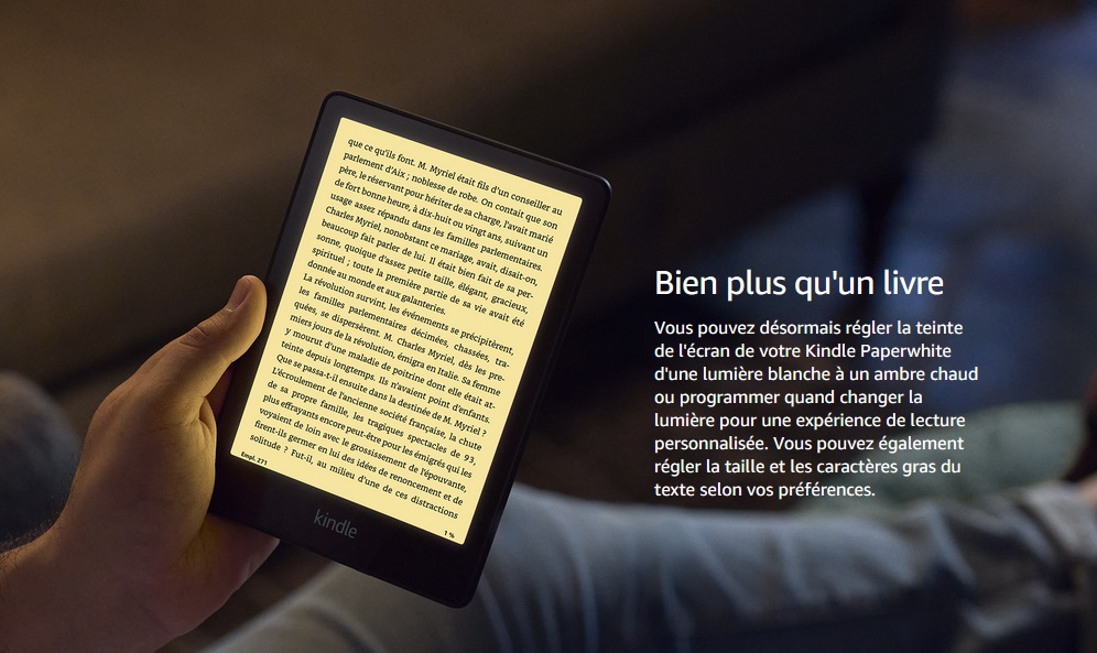 Kindle 6 pouces avec offres spéciales (11e génération) 2022 Bleu