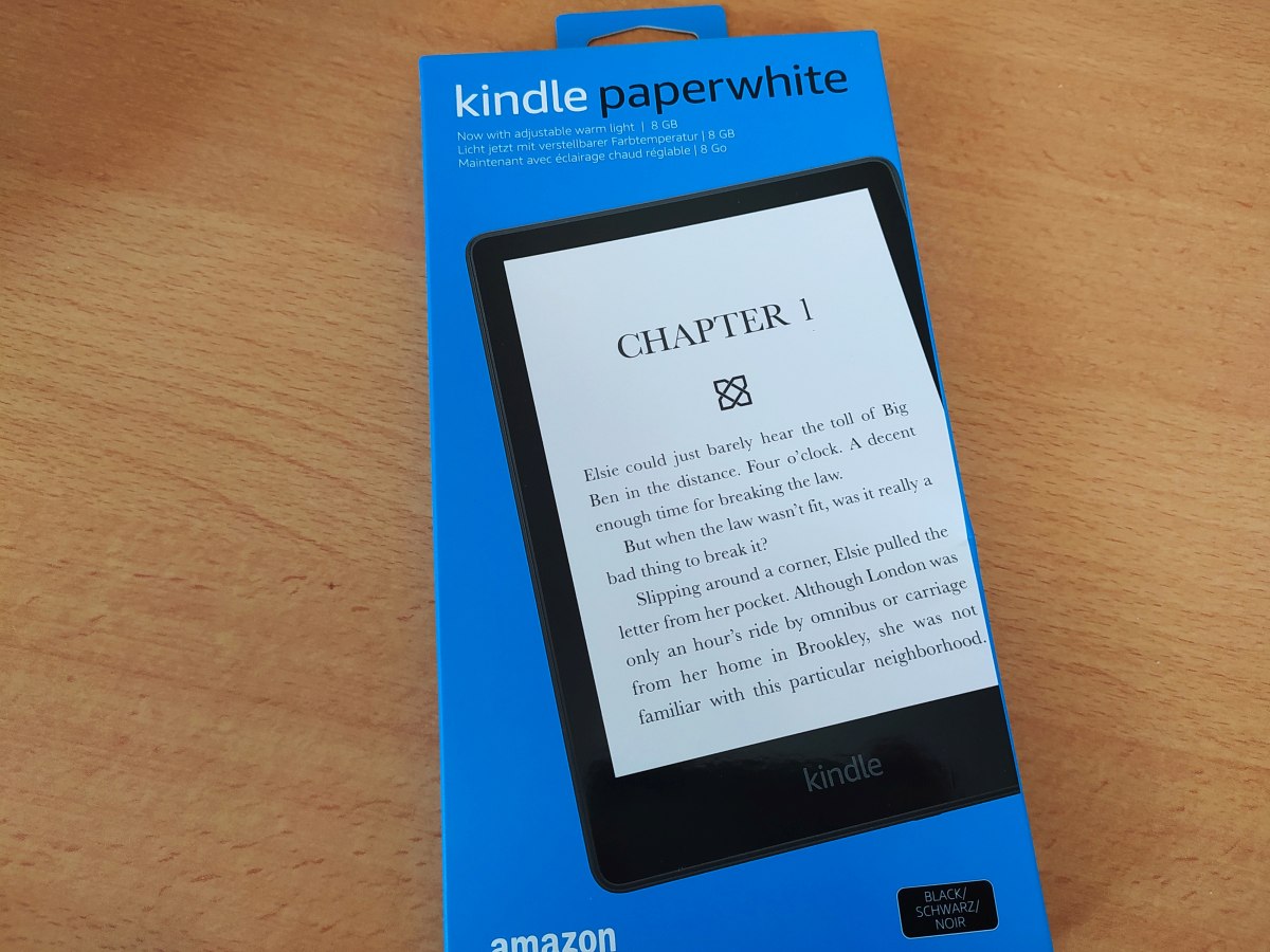 Unboxing et présentation de la liseuse Kindle Paperwhite 