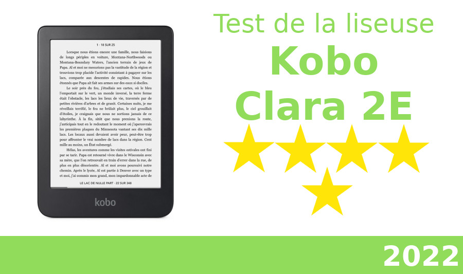 Test de la liseuse Kobo Libra 2