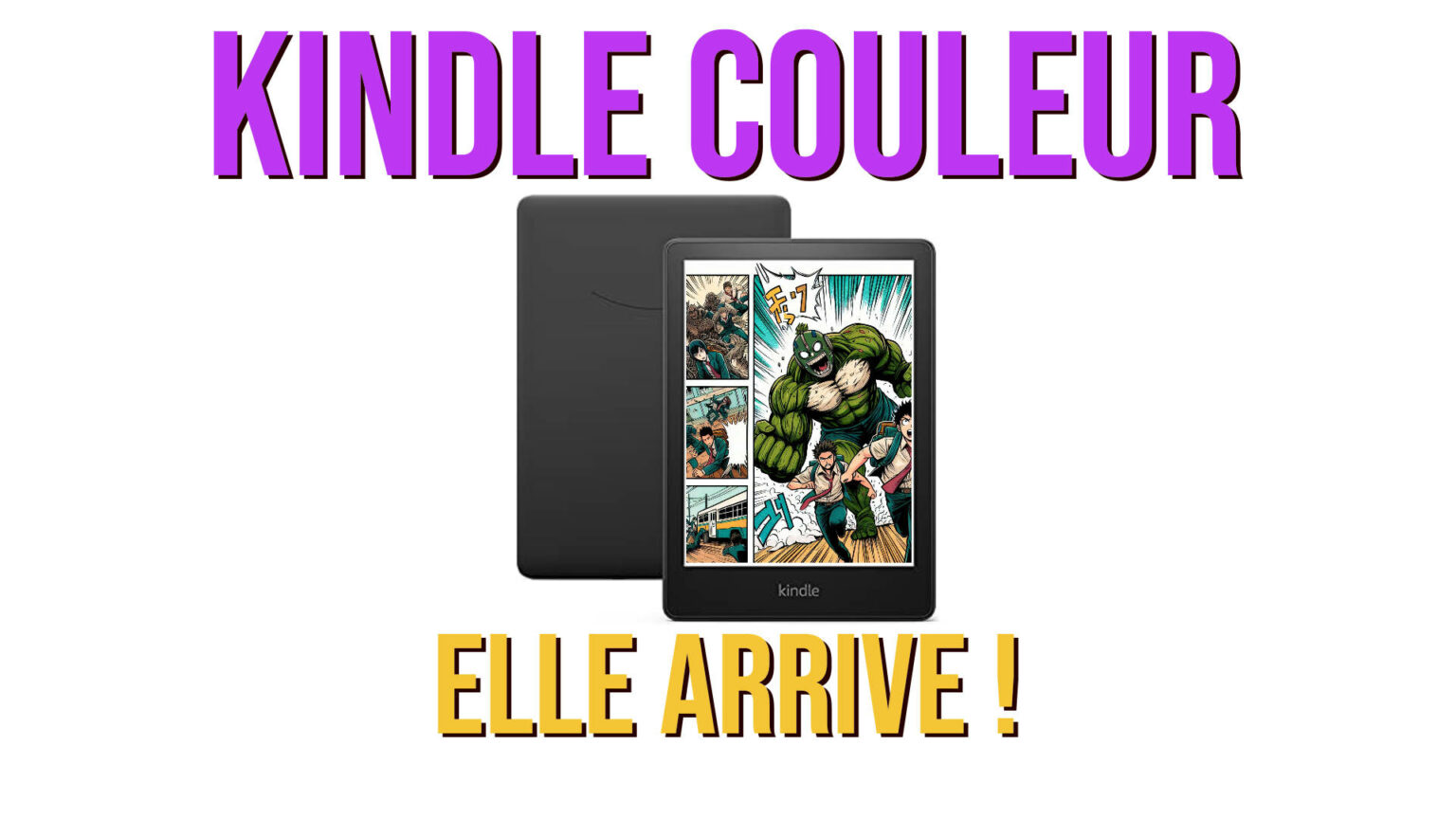 Une liseuse Kindle couleur pour 2025