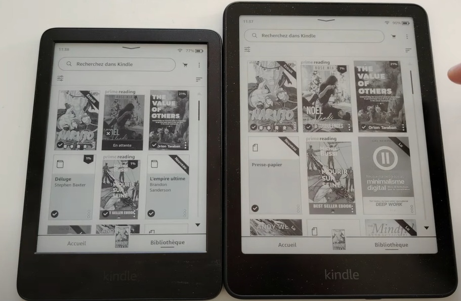 kinlde ou Kindle Paperwhite