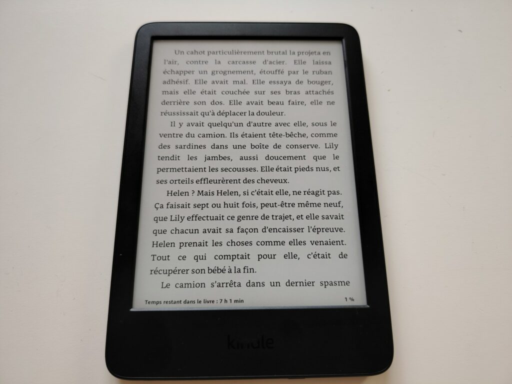 test liseuse kindle 2024 2025