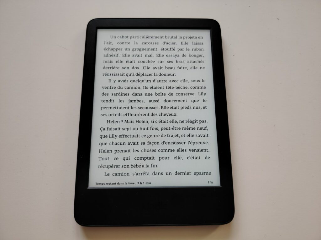 test liseuse kindle 2024 2025