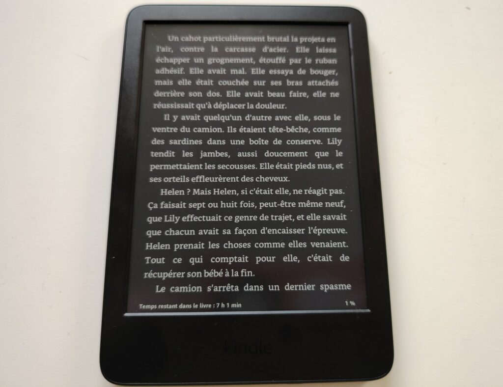 test liseuse kindle 2024 2025