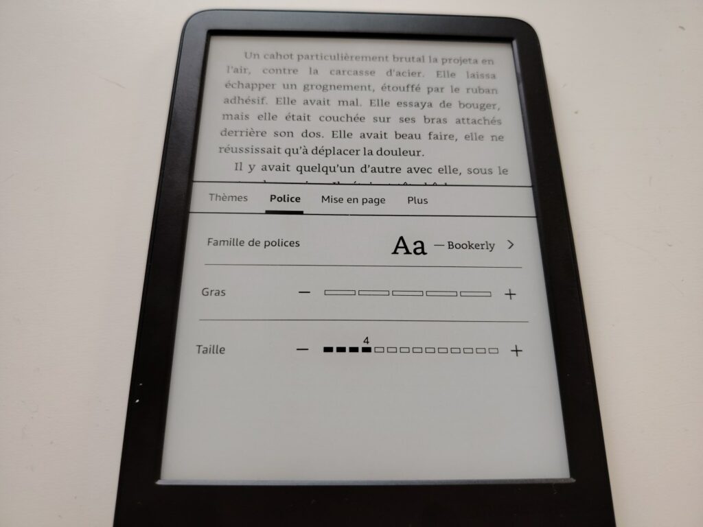 test liseuse kindle 2024 2025