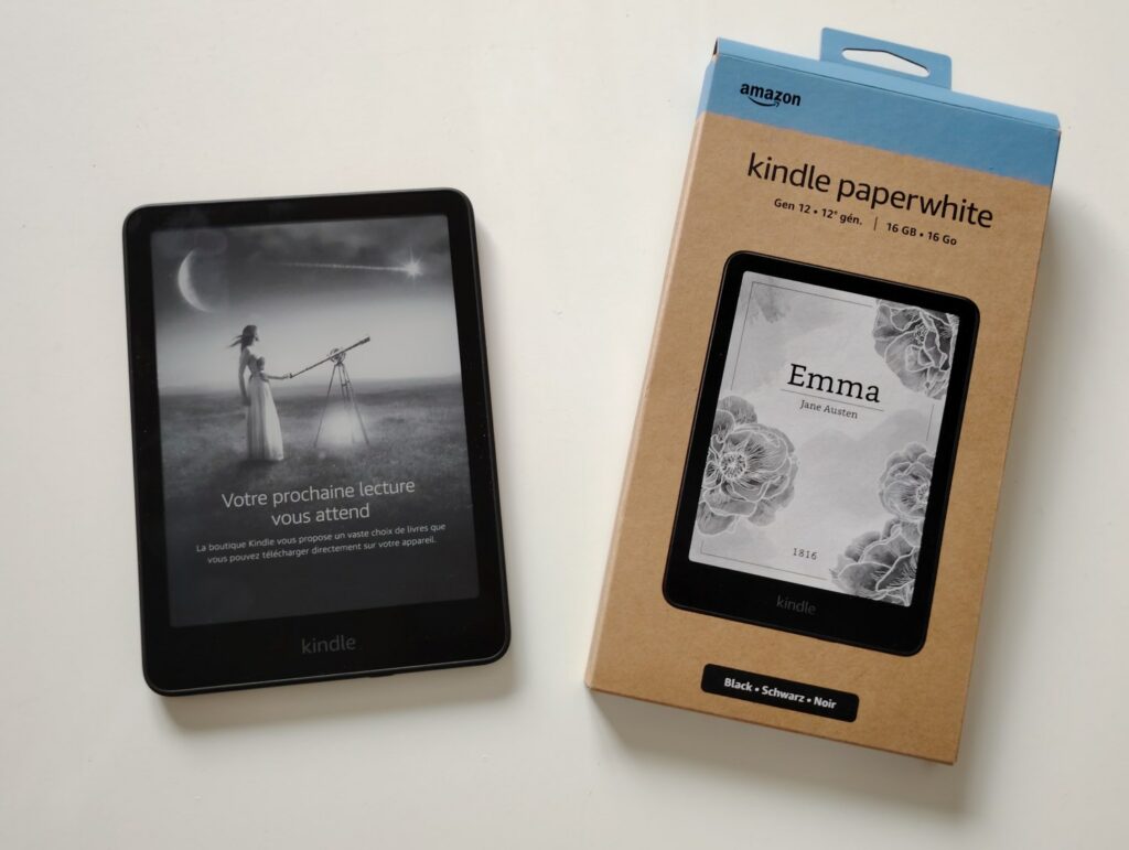 test liseuse kindle paperwhite