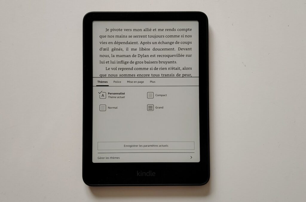 test kindle paperwhite 7 pouces