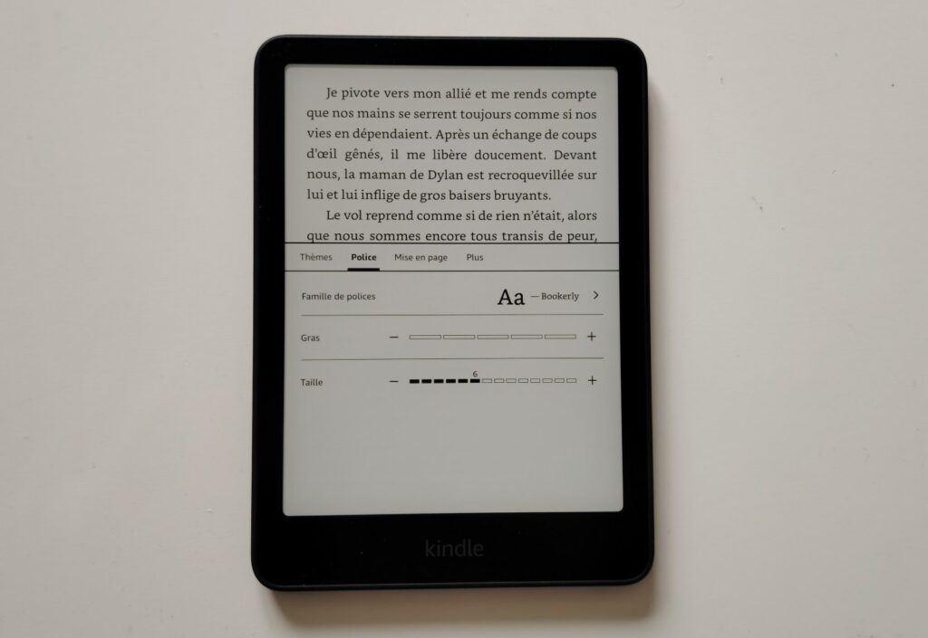 test kindle paperwhite 7 pouces